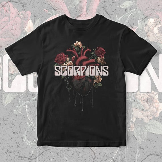 Camiseta Scorpions | Petals and Pain