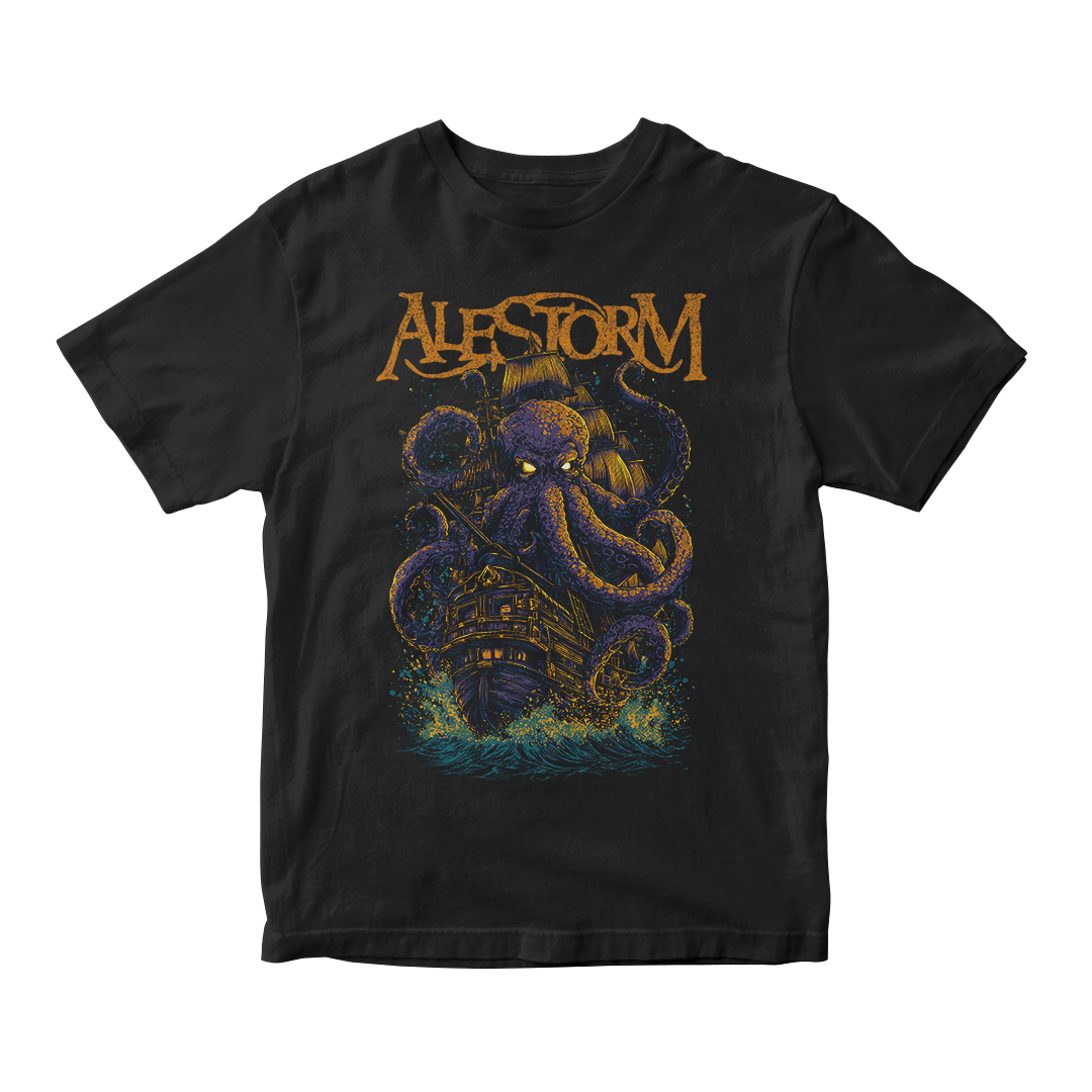 Camiseta Essencial Alestorm | Abyssal Overlord