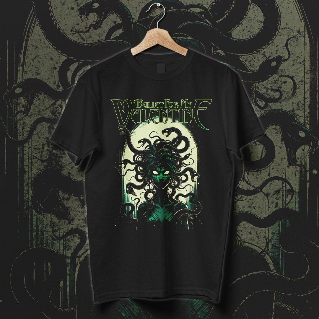 Nome do produto: Camiseta Bullet For My Valentine | Stone Kissed Queen