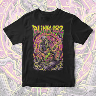 Nome do produto Camiseta Blink 182 | Galactic Punk