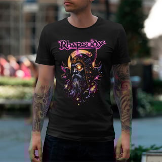 Nome do produto Camiseta Rhapsody | Cosmic Odin