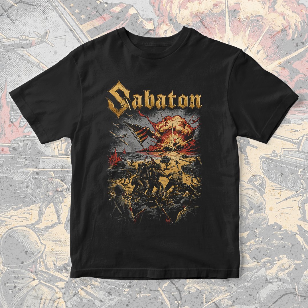Nome do produto: Camiseta Sabaton | D Day