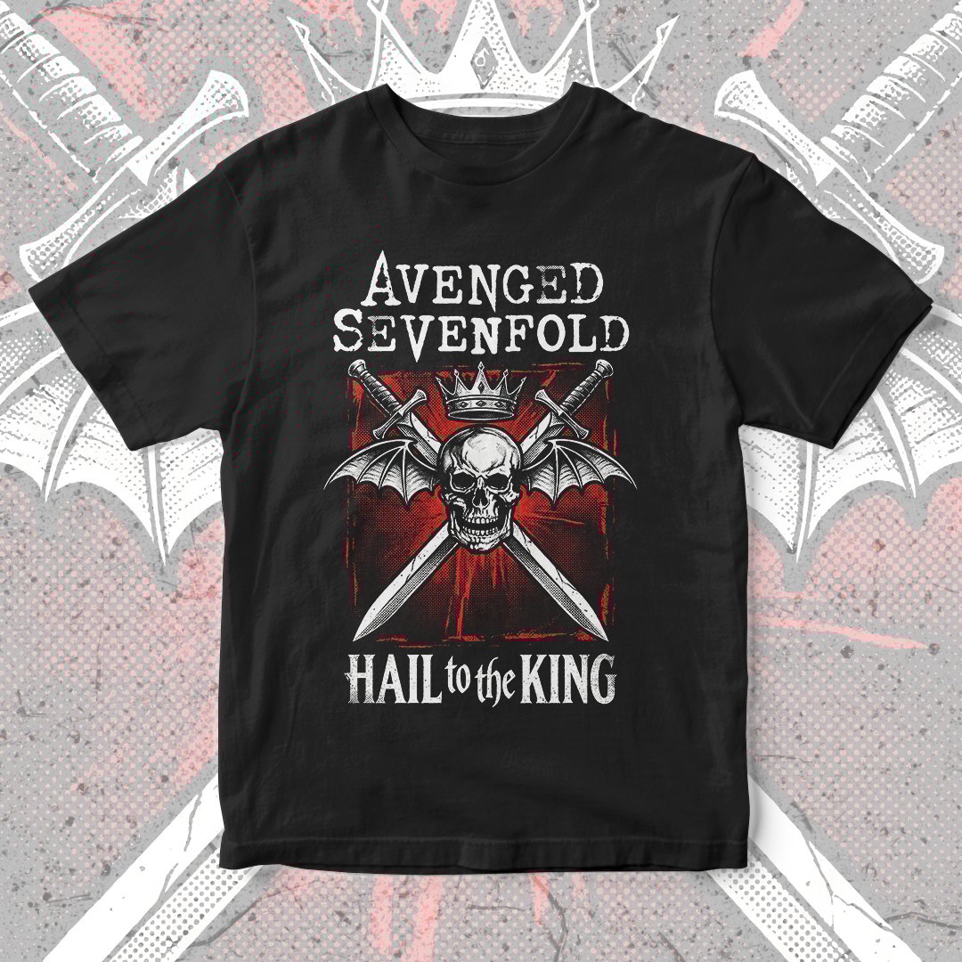 Nome do produto: Camiseta Avenged Sevenfold | Hail To The King