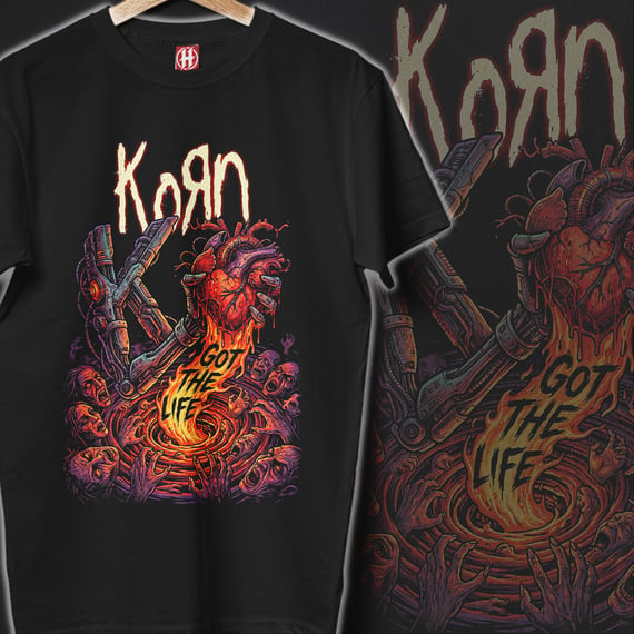 Camiseta Korn | Got The Life