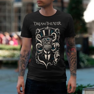 Nome do produto Camiseta Dream Theater | The Gentleman Paradox