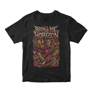 Camiseta Essencial Bring Me The Horizon | Flesh and Bone