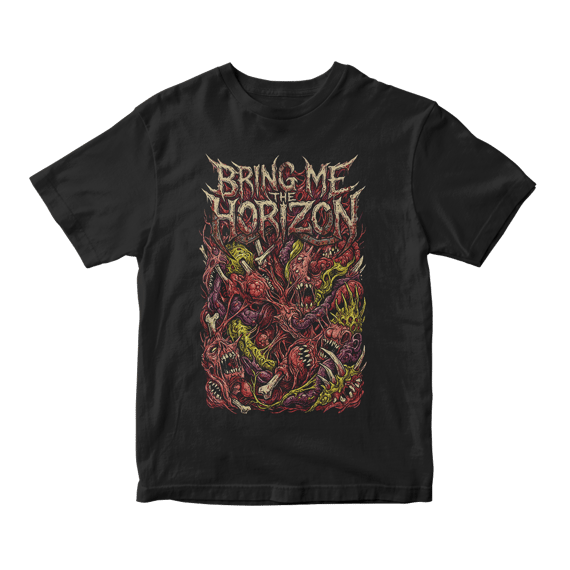 Camiseta Essencial Bring Me The Horizon | Flesh and Bone