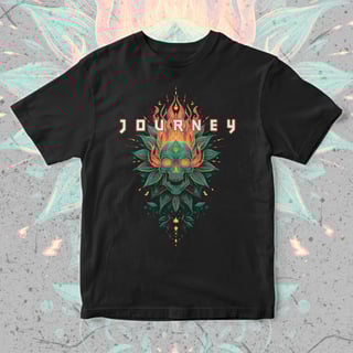 Nome do produto Camiseta Journey | Don’t Stop Burning