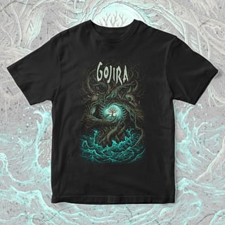 Nome do produto Camiseta Gojira | Nature Womb