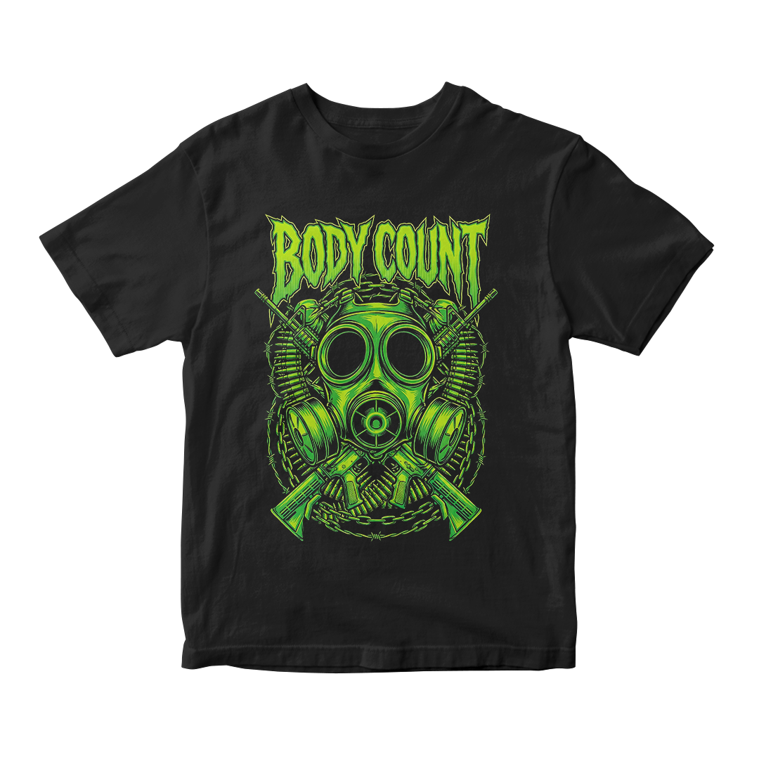 Nome do produto: Camiseta Essencial Body Count | Green Hazard