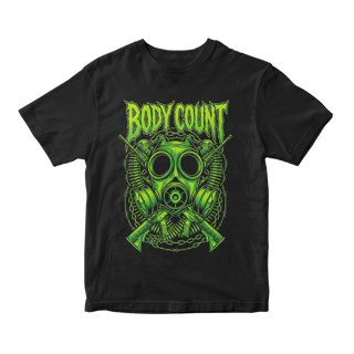 Camiseta Essencial Body Count | Green Hazard
