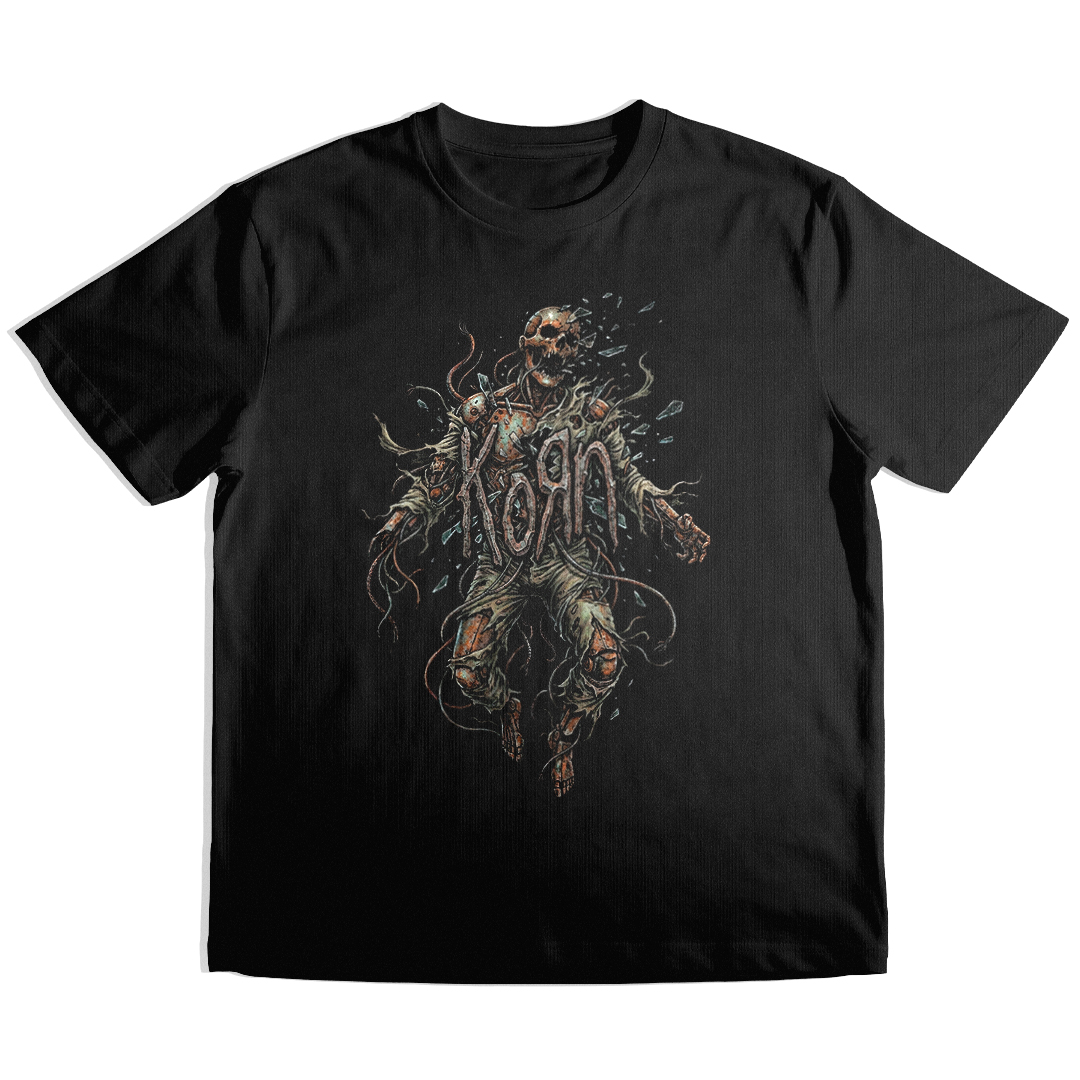 Camiseta Essencial Korn | Rotting Skull