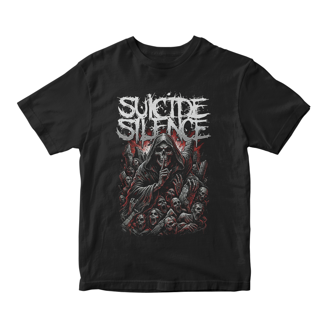 Nome do produto: Camiseta Prime Suicide Silence | Silent Reaper