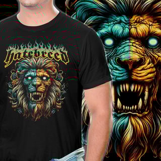 Nome do produto Camiseta Hatebreed | Live for This Rage