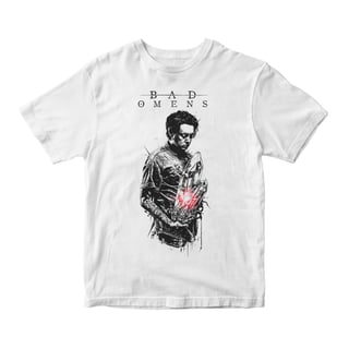 Camiseta Essencial Bad Omens | Crimson Heart