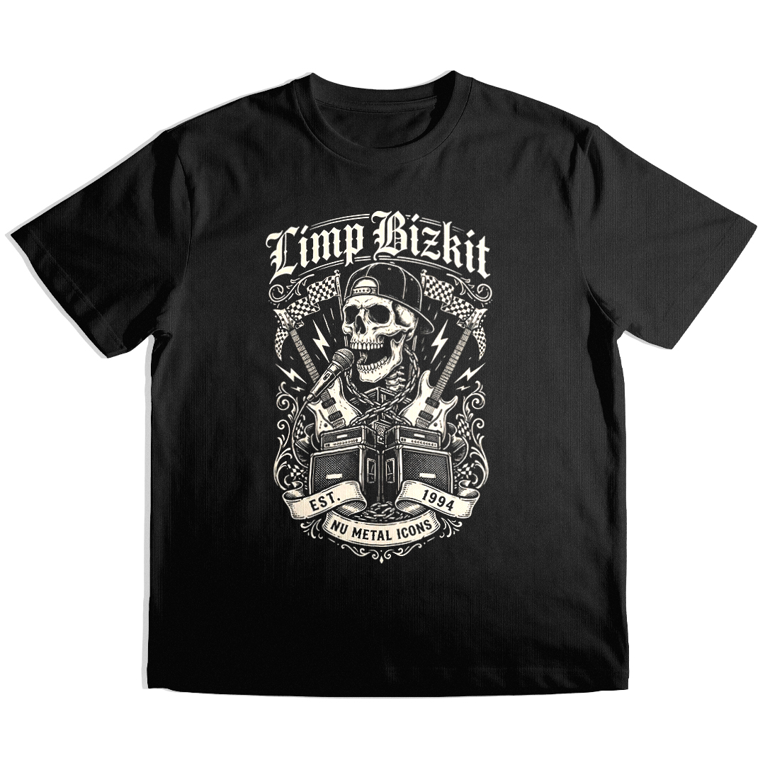 Camiseta Essencial Limp Bizkit | Nu Metal Icons