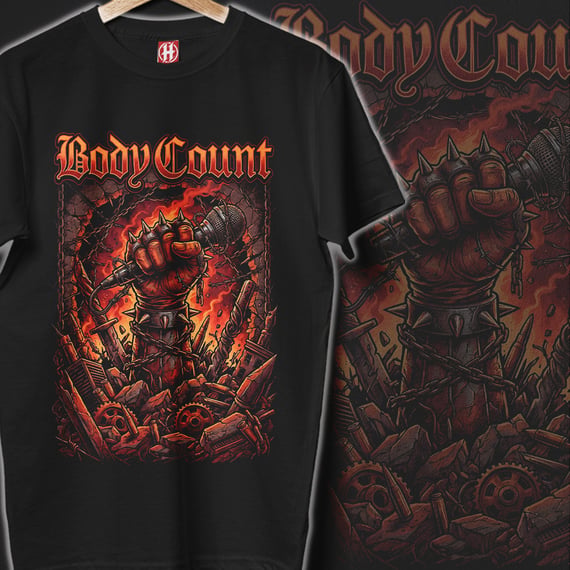 Camiseta Body Count | Iron Riot