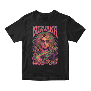 Nome do produto Camiseta Prime Nirvana | Psychedelic Kurt