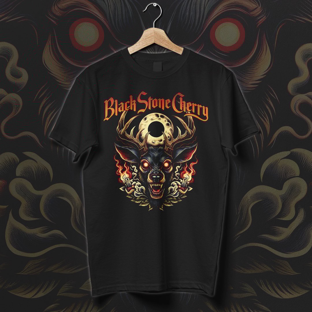 Nome do produto: Camiseta Black Stone Cherry | The Devil’s Buck