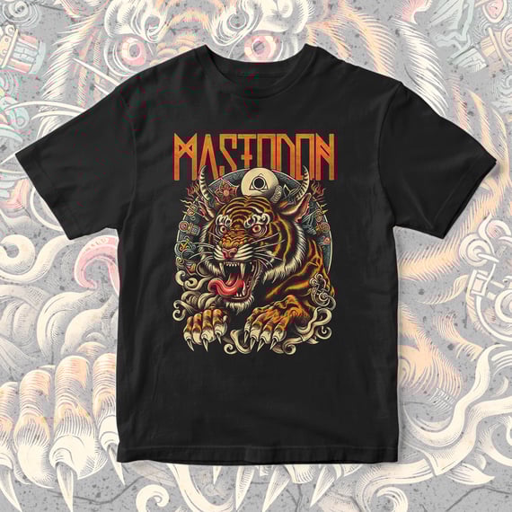 Camiseta Mastodon | Striped Spirit