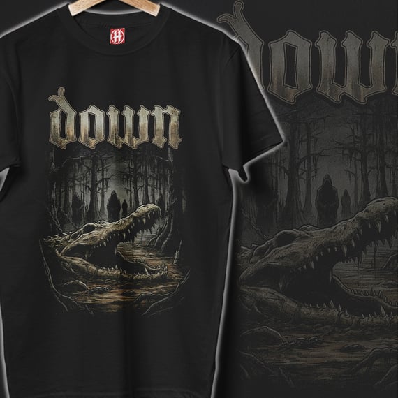 Camiseta Down | Hail The Aligator