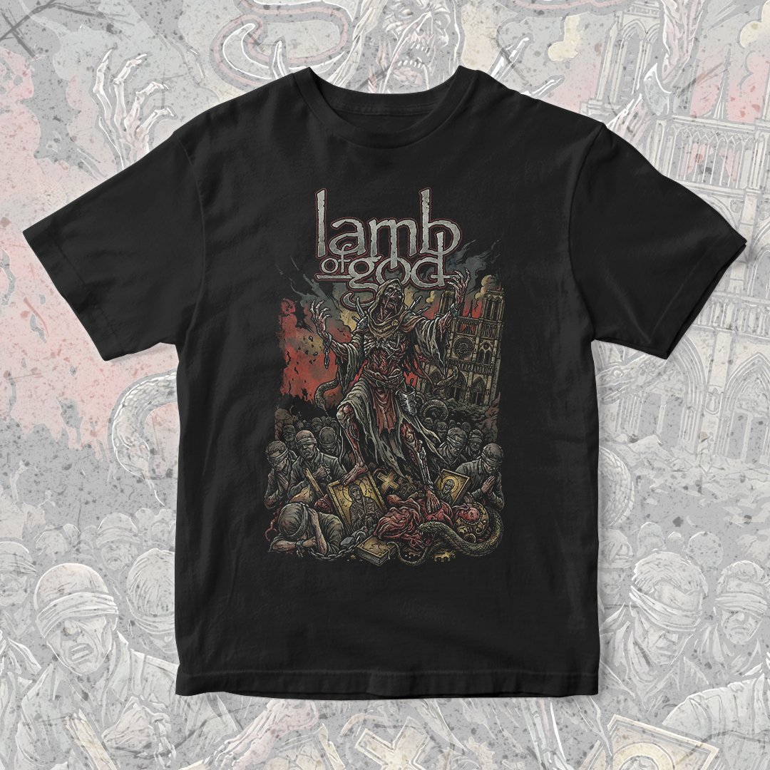 Nome do produto: Camiseta Lamb of God | Dead Messiah