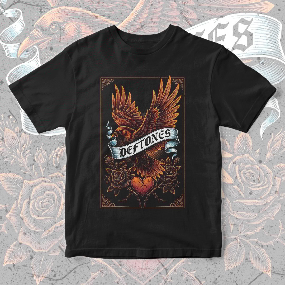 Nome do produto: Camiseta Deftones | Silent Rise
