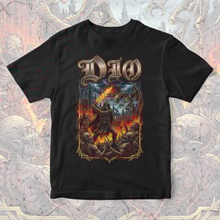 Camiseta Dio | Burning Balde