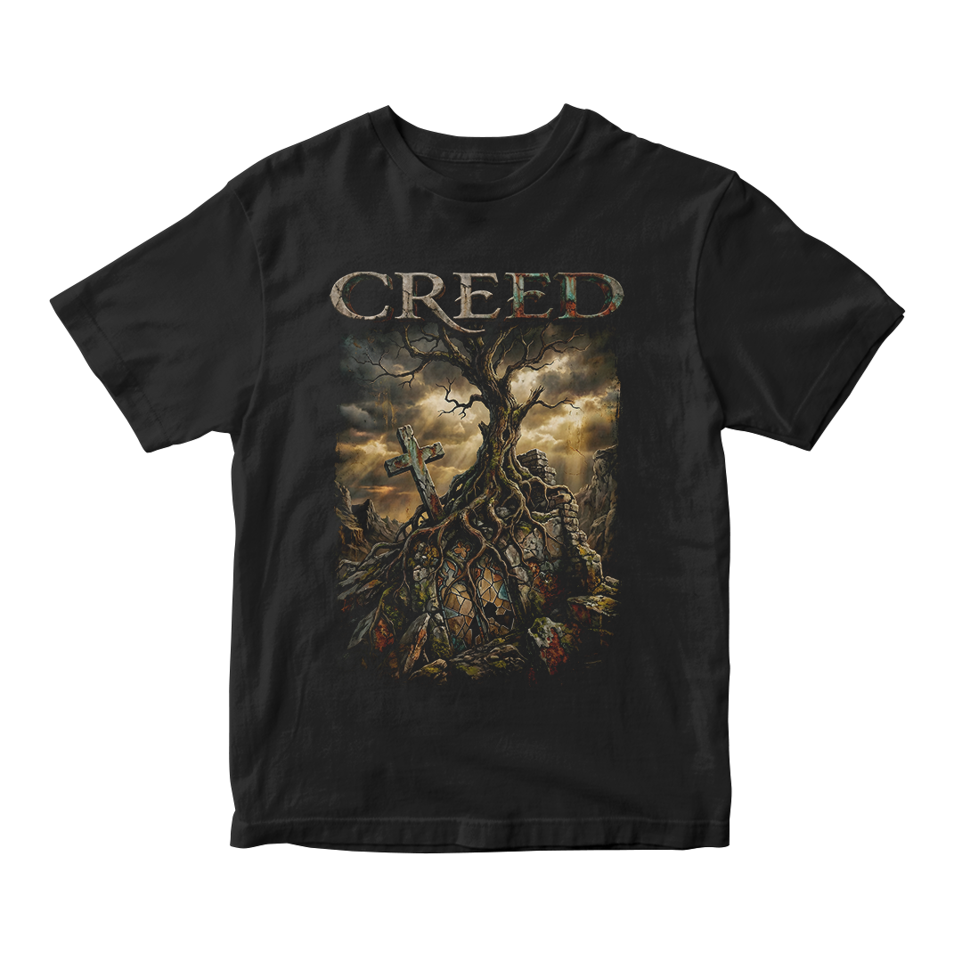 Nome do produto: Camiseta Essencial Creed | Shattered Sanctuary