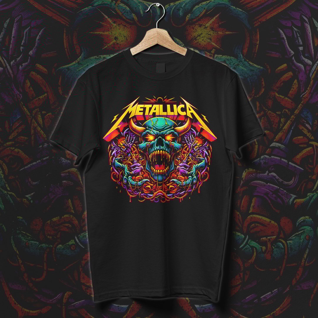 Nome do produto: Camiseta Metallica | Hell on Earth