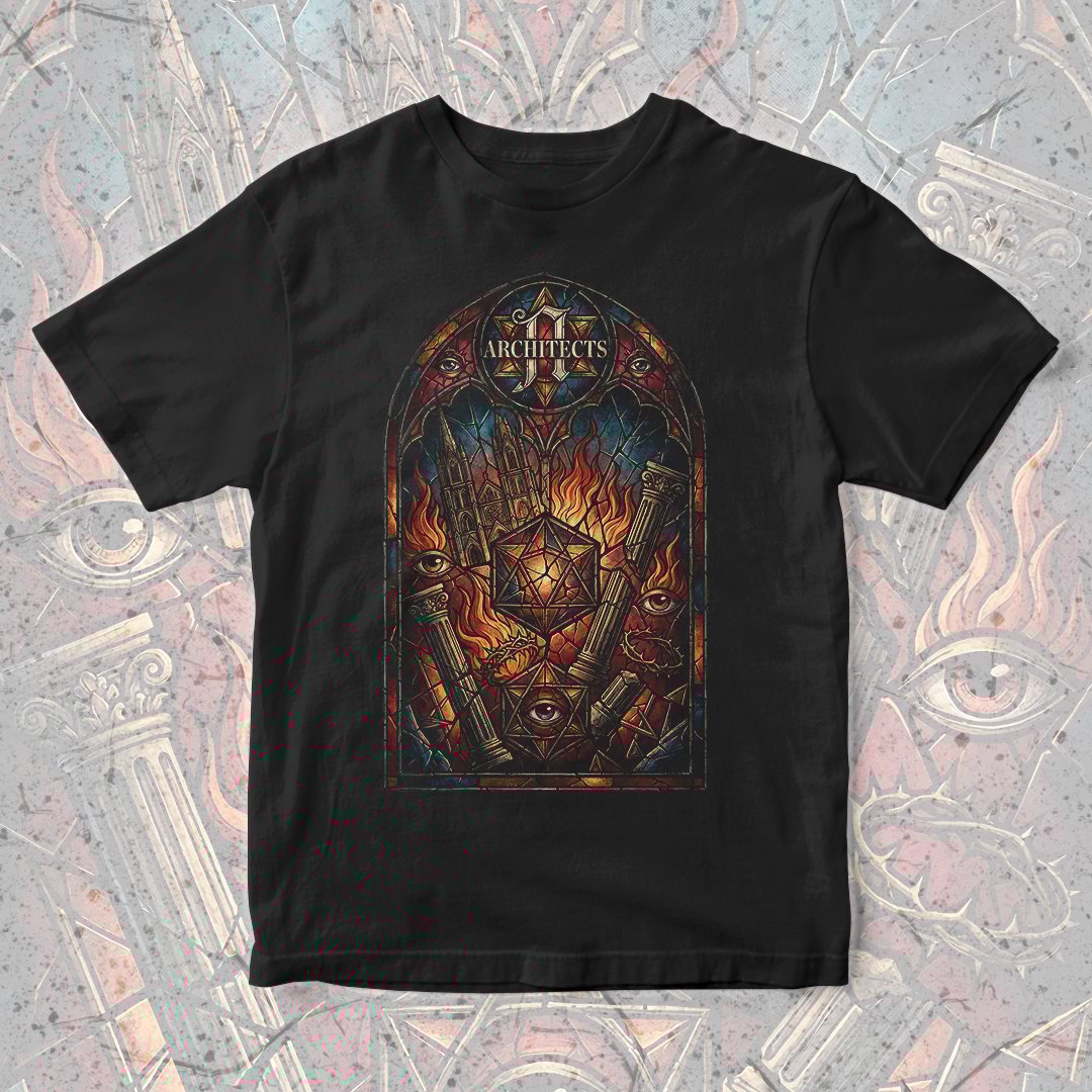 Nome do produto: Camiseta Architects | Burning Cathedral