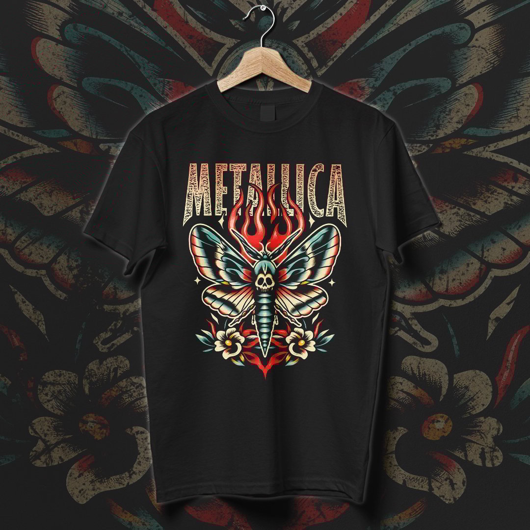 Nome do produto: Camiseta Metallica | Flying Poison