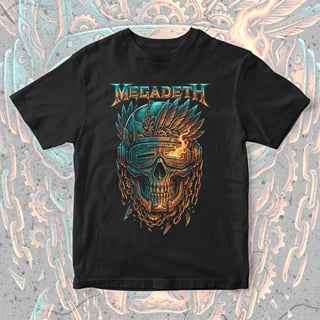 Camiseta Megadeth | Flaming Vic