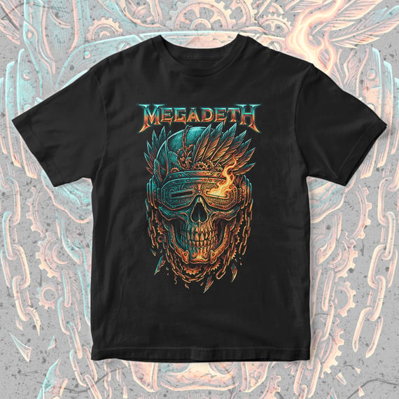 Camiseta Megadeth | Flaming Vic