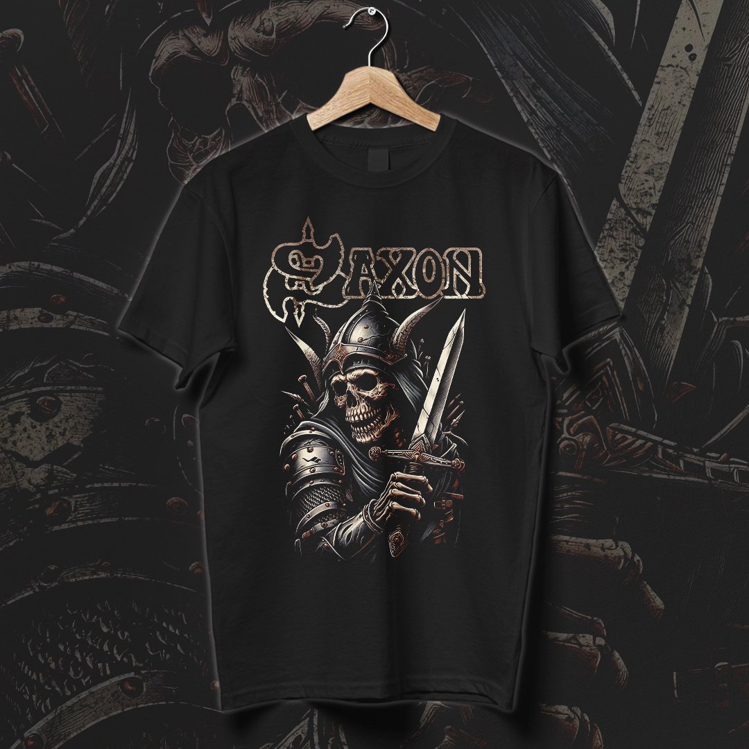 Nome do produto: Camiseta Saxon | Steel Crusader