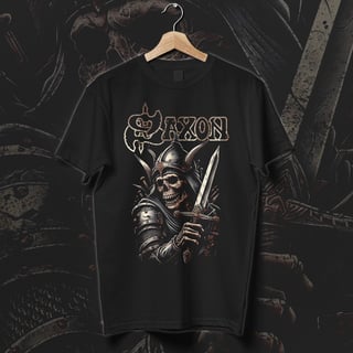 Camiseta Saxon | Steel Crusader
