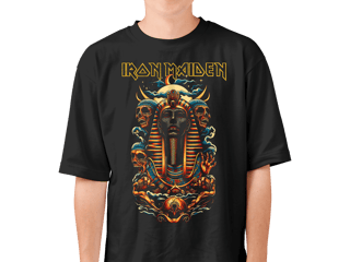 Nome do produto Camiseta Iron Maiden | Powerslave Reborn
