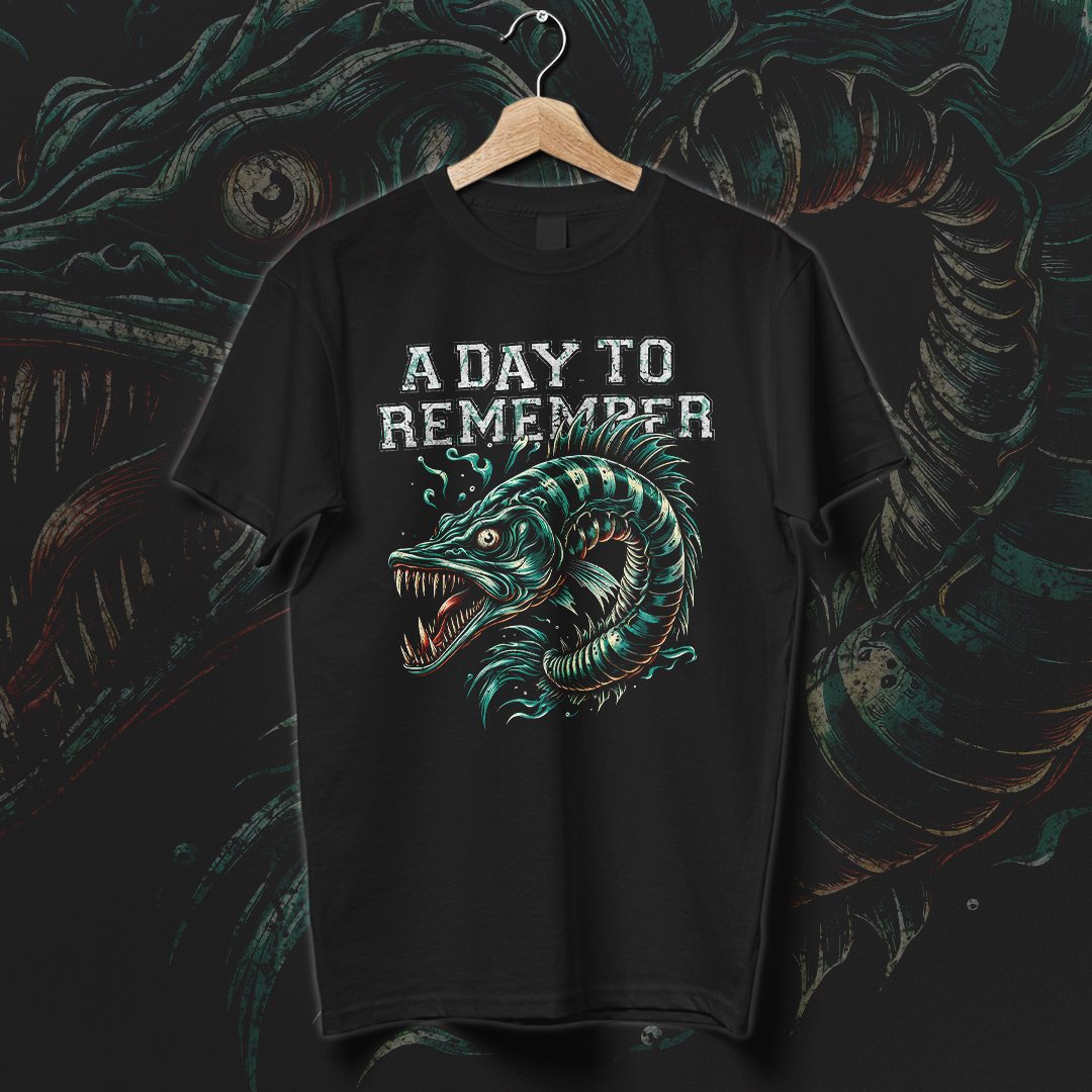 Nome do produto: Camiseta A Day To Remember | Crazy Barracuda