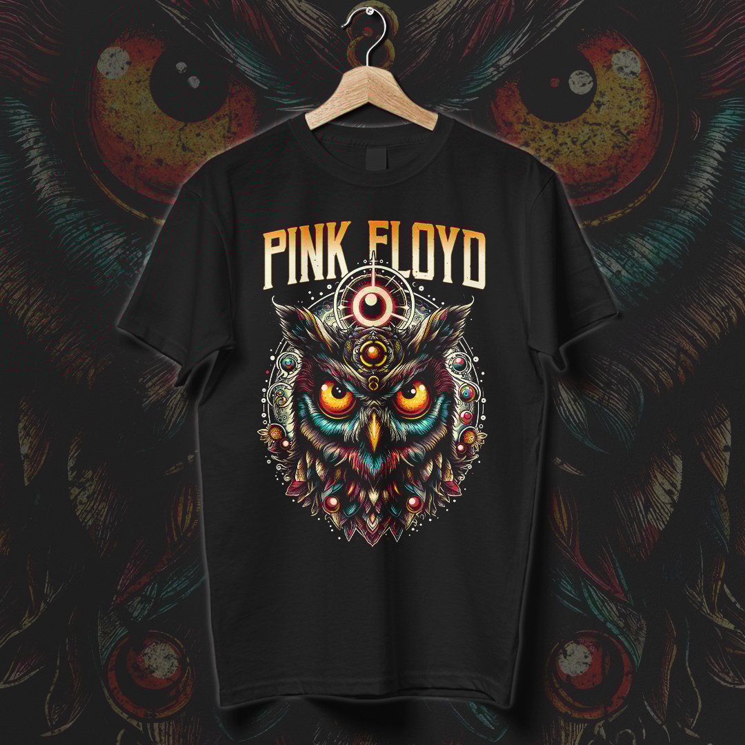Nome do produto: Camiseta Pink Floyd | Timekeeper’s Gaze