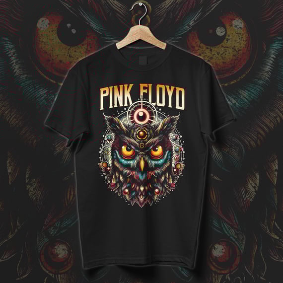 Camiseta Pink Floyd | Timekeeper’s Gaze