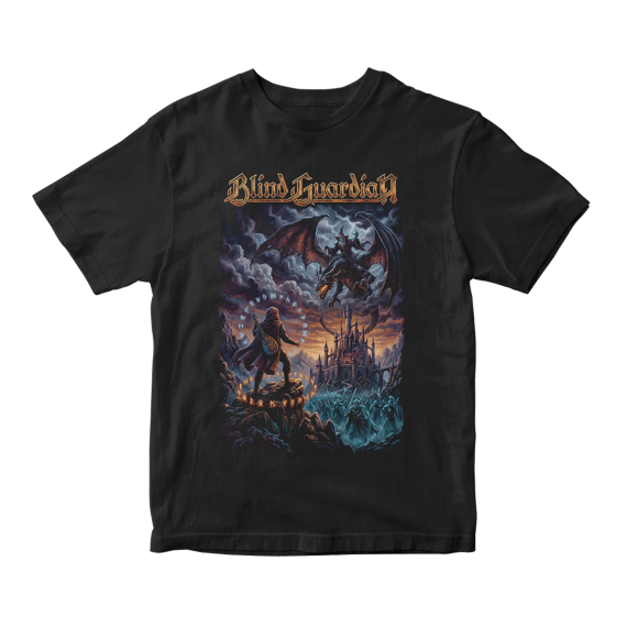 Camiseta Essencial Blind Guardian | The Wizard Dragon