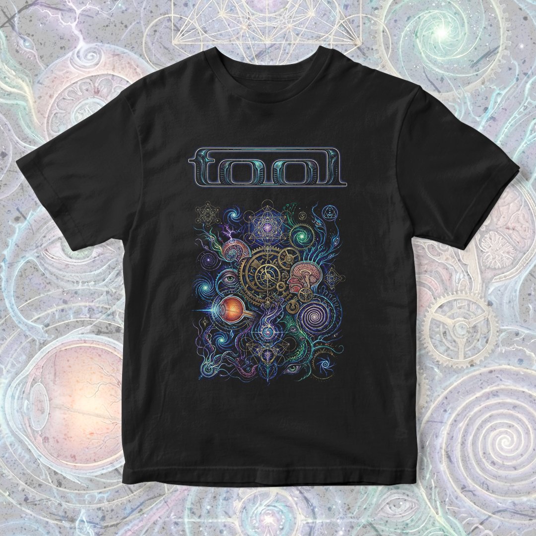 Nome do produto: Camiseta Tool | Cosmic Blueprint