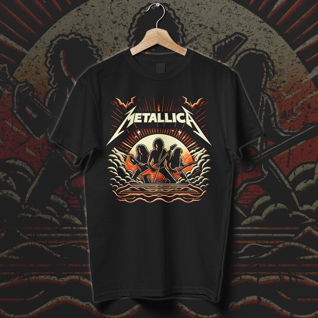 Nome do produto: Camiseta Metallica | Black Stage