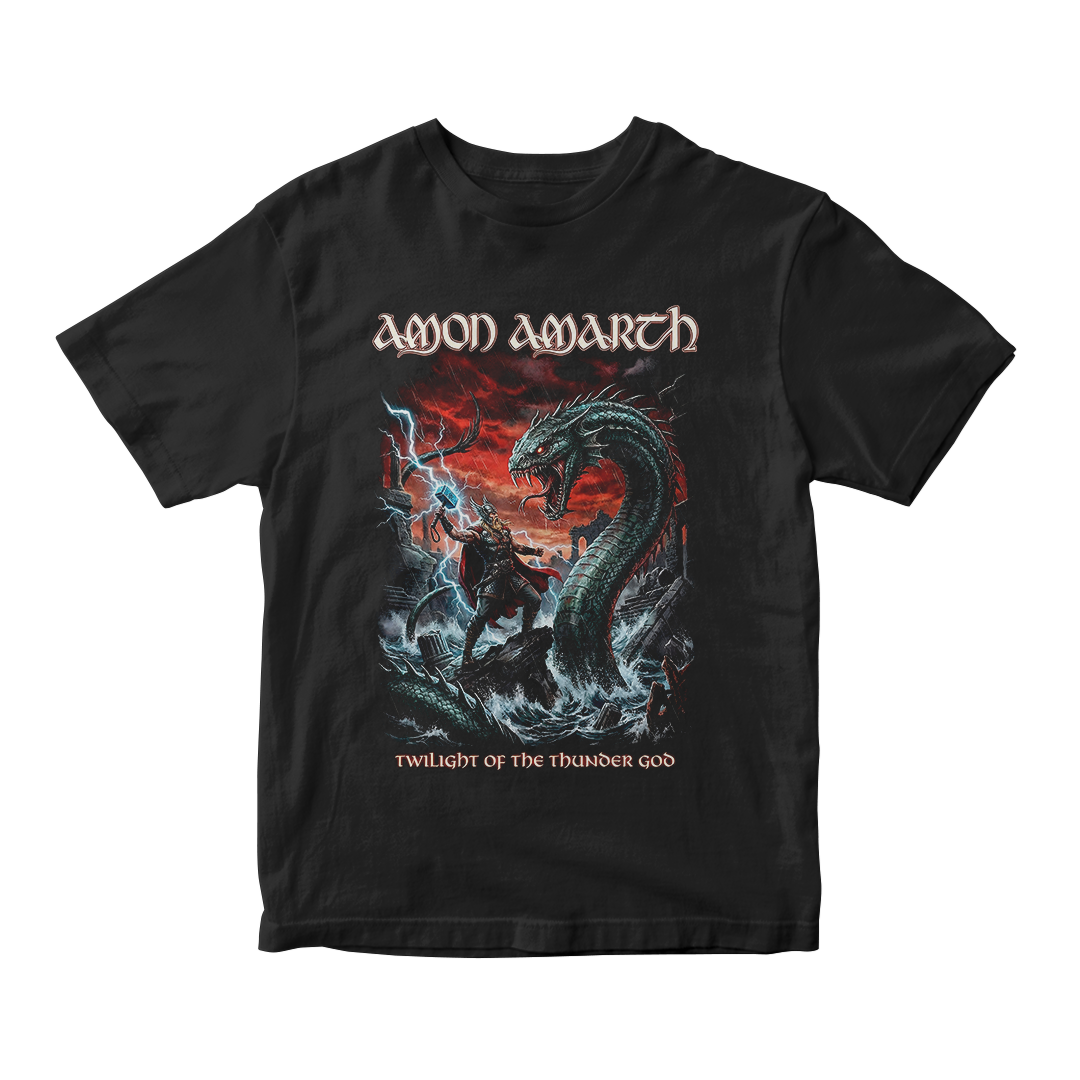 Camiseta Essencial Amon Amarth | Twilight Of The Thunder God