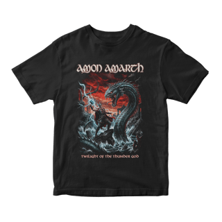 Camiseta Essencial Amon Amarth | Twilight Of The Thunder God