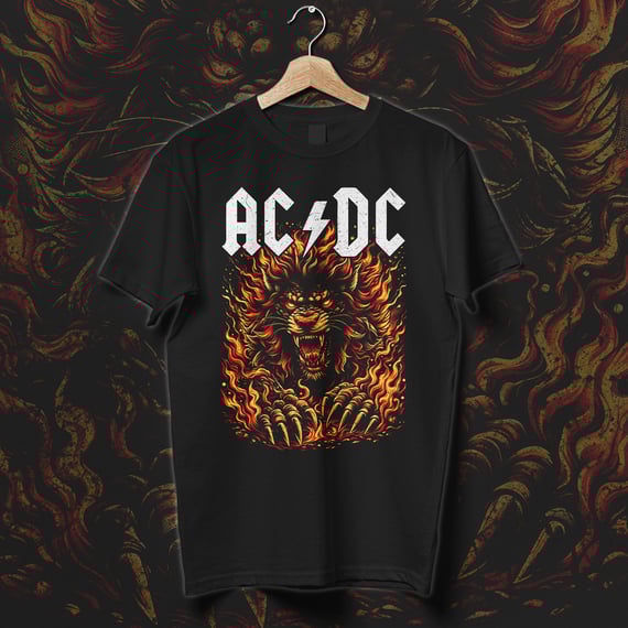 Camiseta AC/DC | Hell Lion