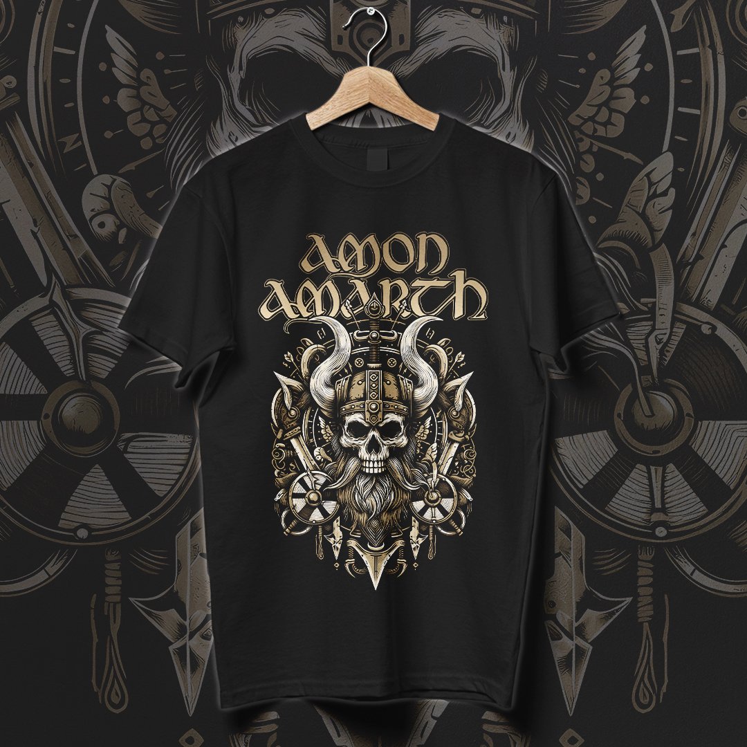 Nome do produto: Camiseta Amon Amarth | Valhalla Awaits