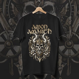 Nome do produto Camiseta Amon Amarth | Valhalla Awaits
