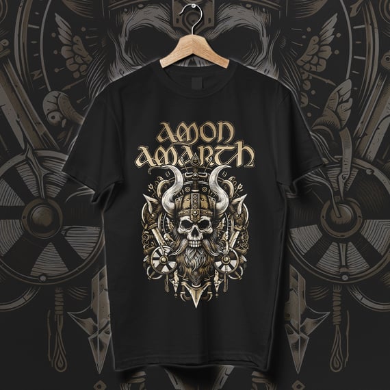 Camiseta Amon Amarth | Valhalla Awaits