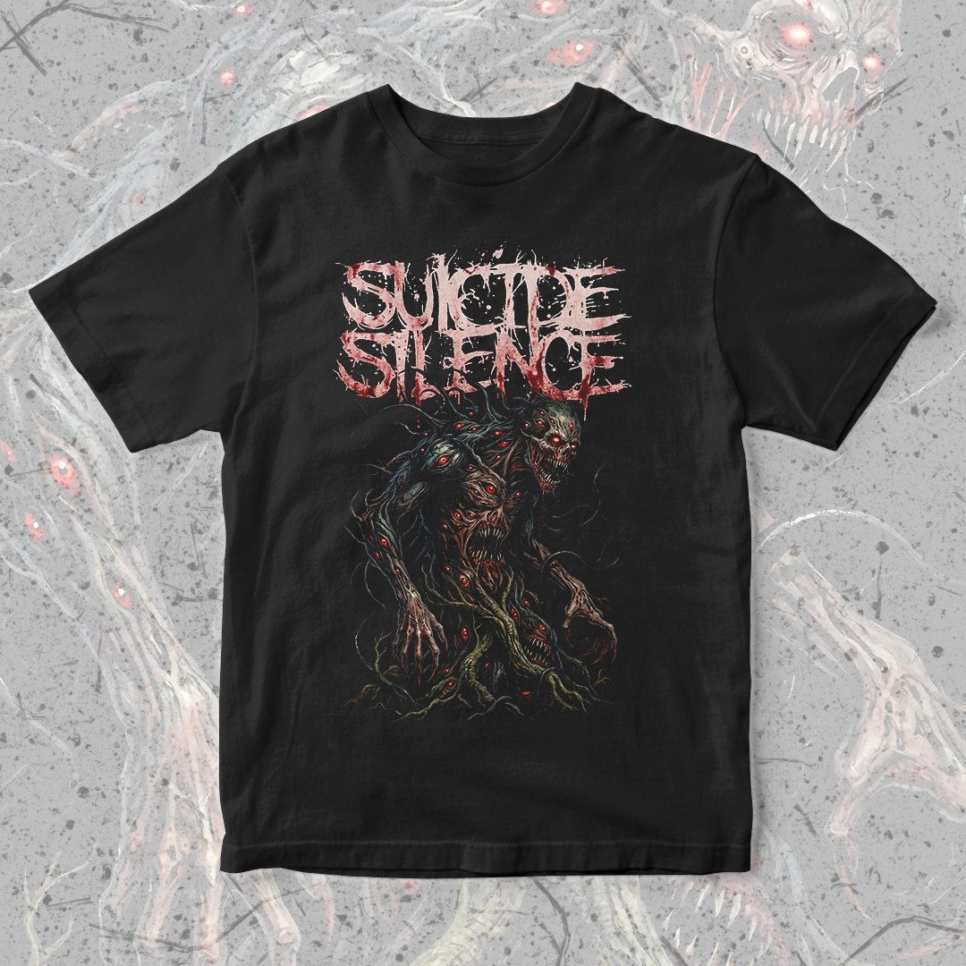 Nome do produto: Camiseta Suicide Silence | Rooted Horror